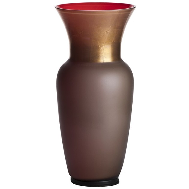 Venini Opaline Gold Vase