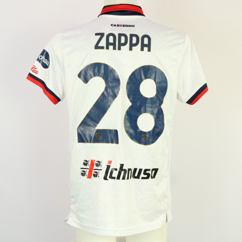 Zappa's Unwashed Shirt, Monza vs Cagliari 2024 "Keep Racism Out"