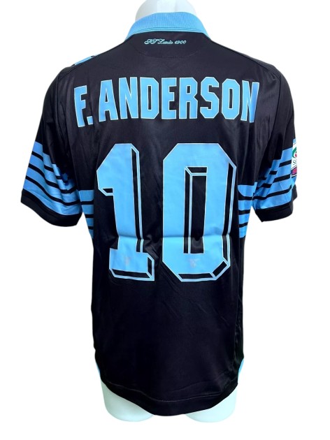 Anderson's Chievo vs Lazio Match-Issued Shirt, 2015