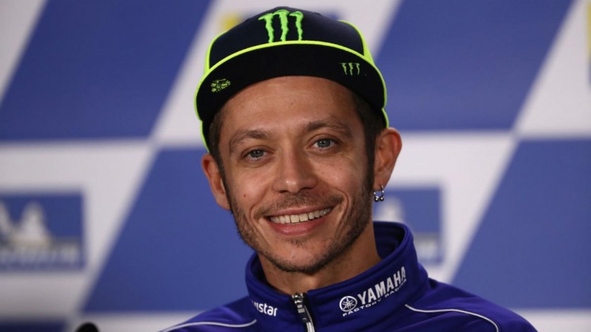 Valentino Rossi's Official Yamaha Signed Jersey