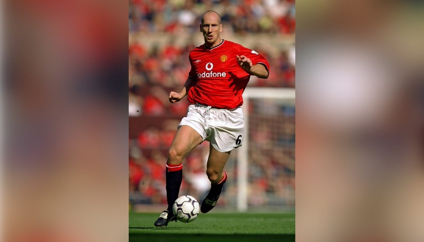 Stam's Manchester United Signed Match Shirt, 2001/02 