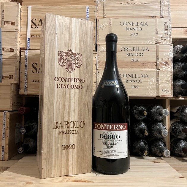 Barolo Cascina Francia DOCG 2020 Jeroboam Giacomo Conterno - in Cassa Legno