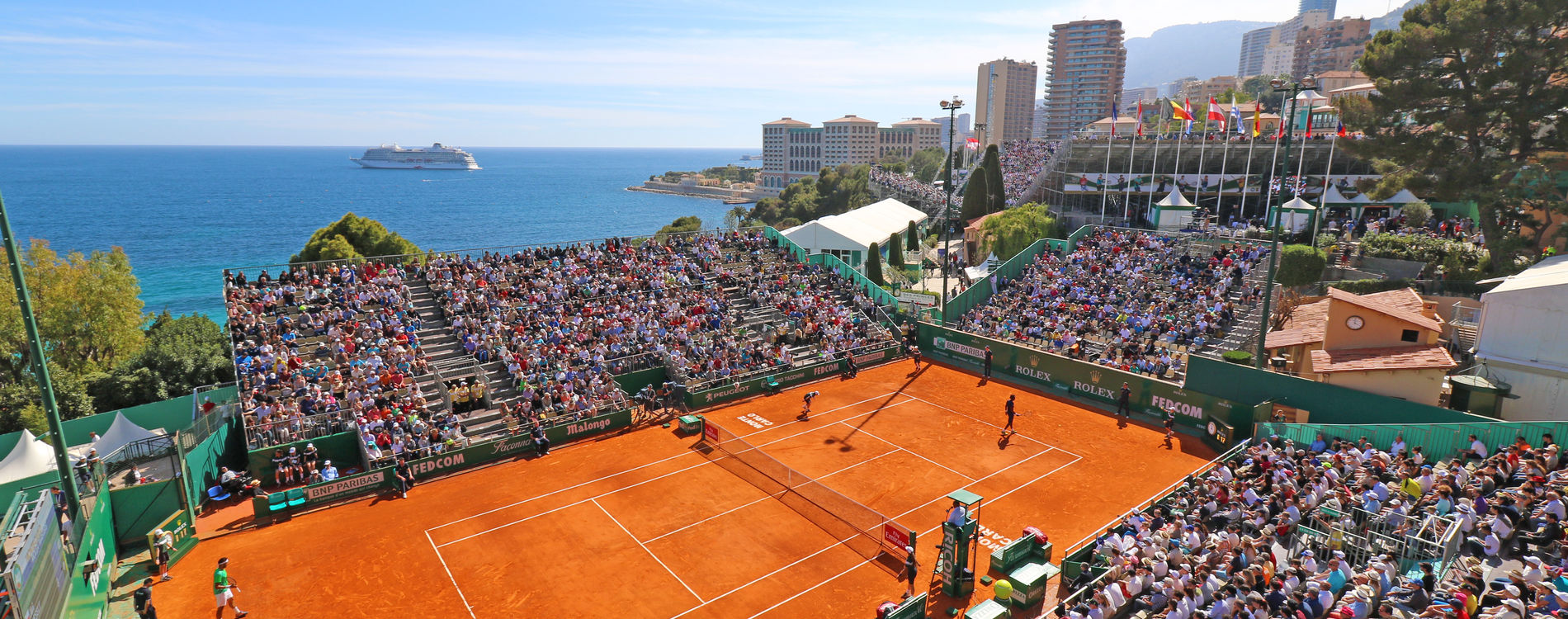 Monte-Carlo Rolex Masters Among the Most Famous and Prestigious Tennis Tournaments on Clay