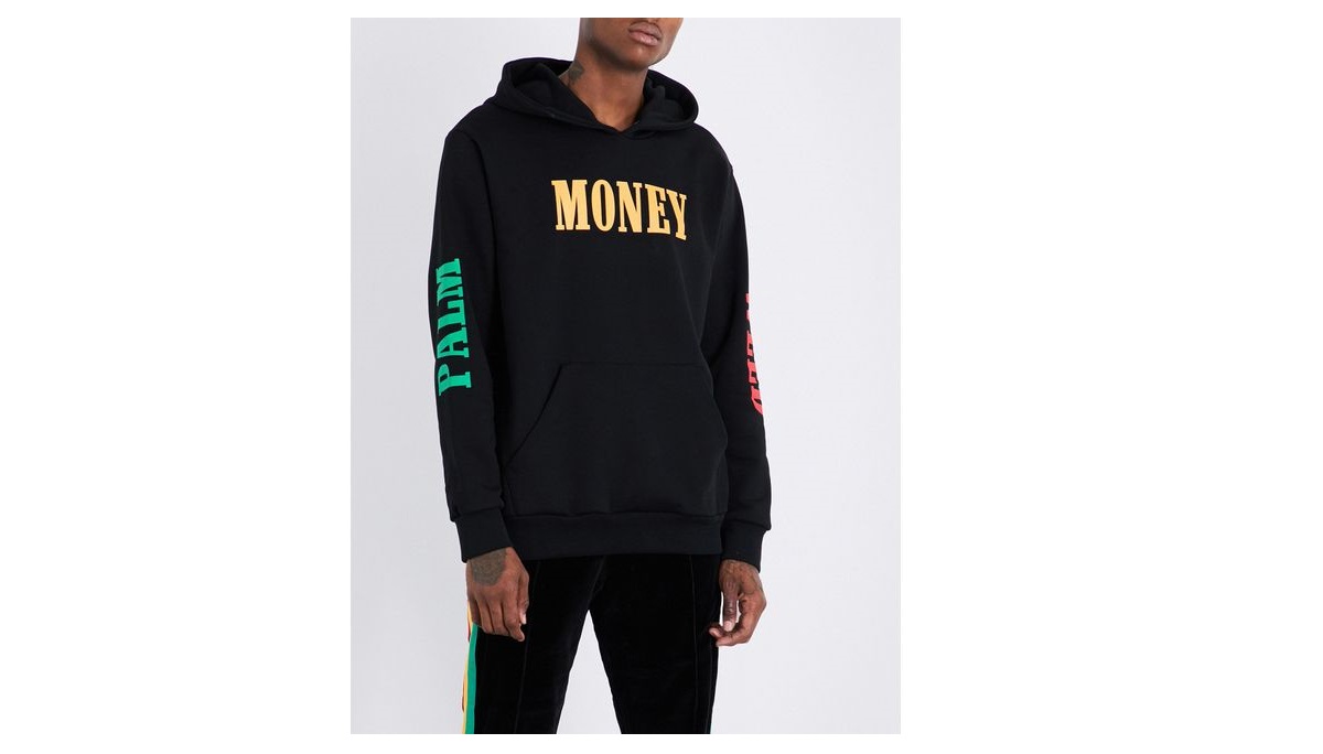 Palm angels shop money hoodie