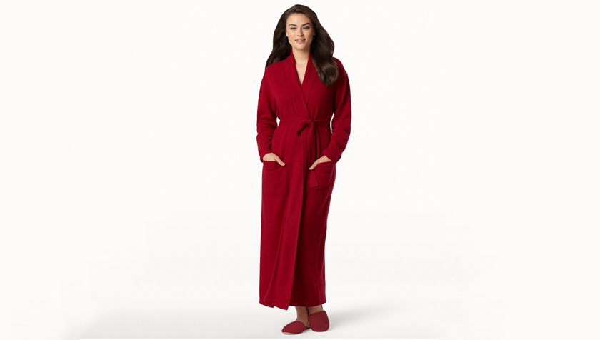 ARLOTTA Cashmere Robe and Slippers CharityStars