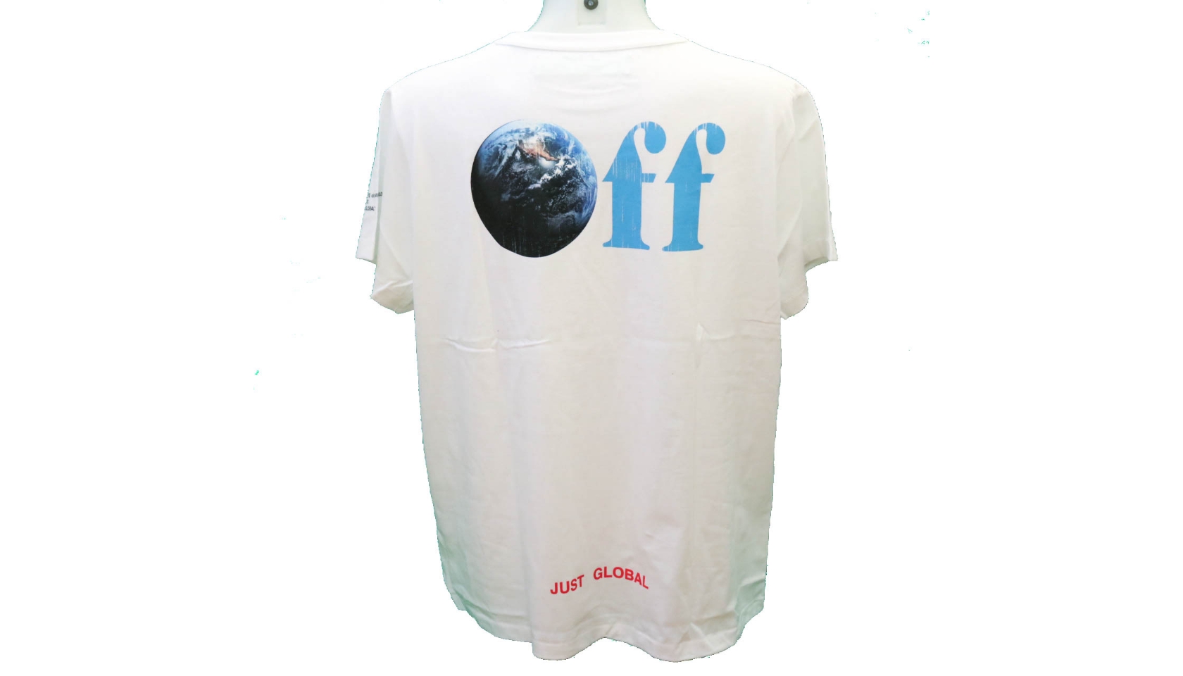 off white just global tee