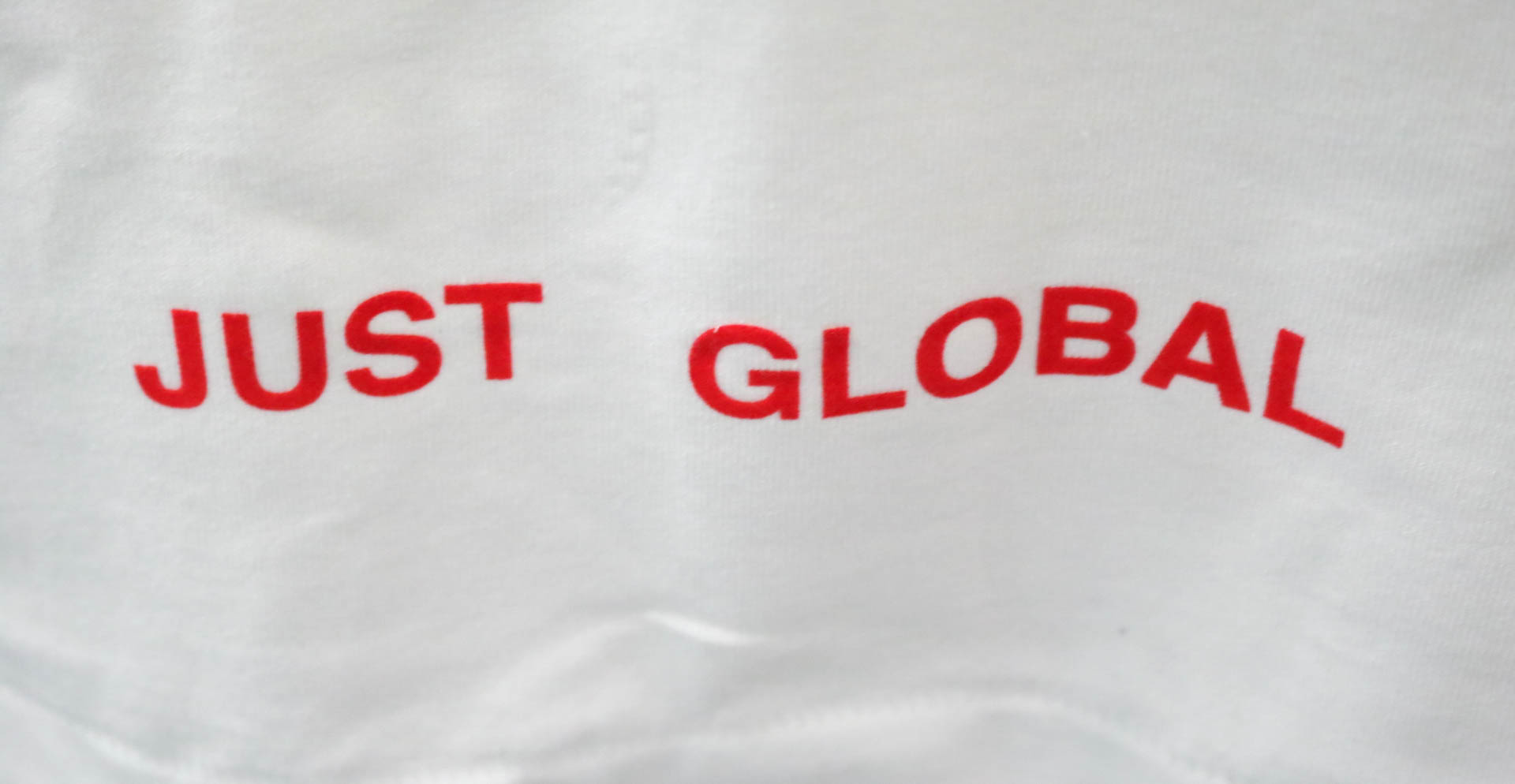 off white just global tee