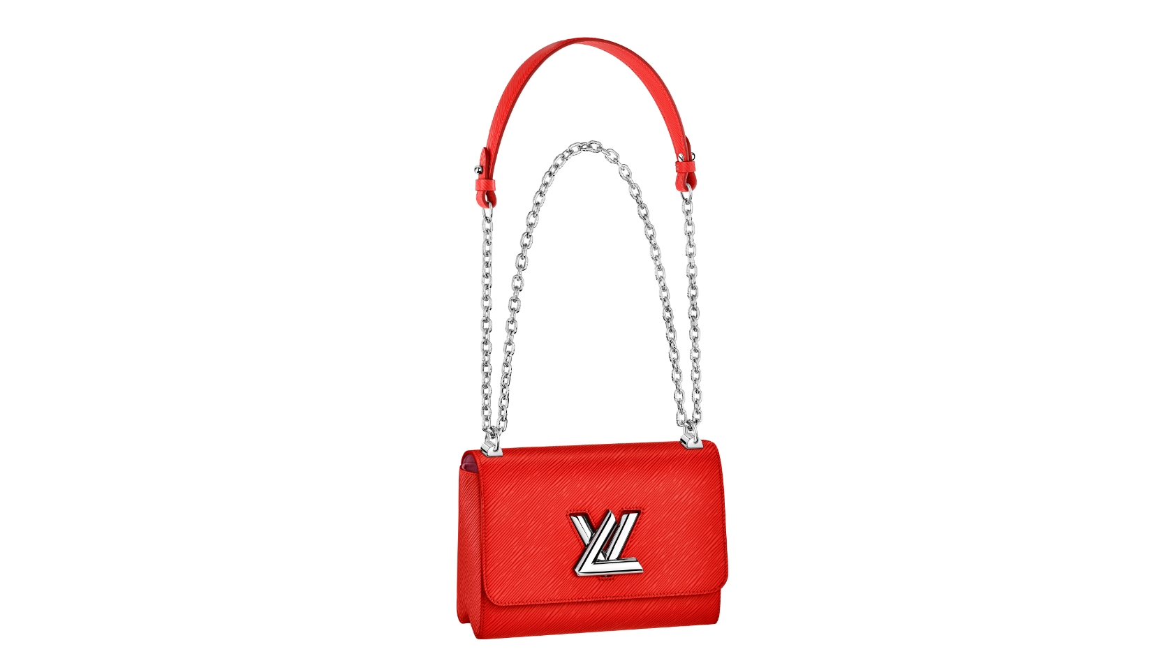 LV x YK Twist mm Bag Red+White