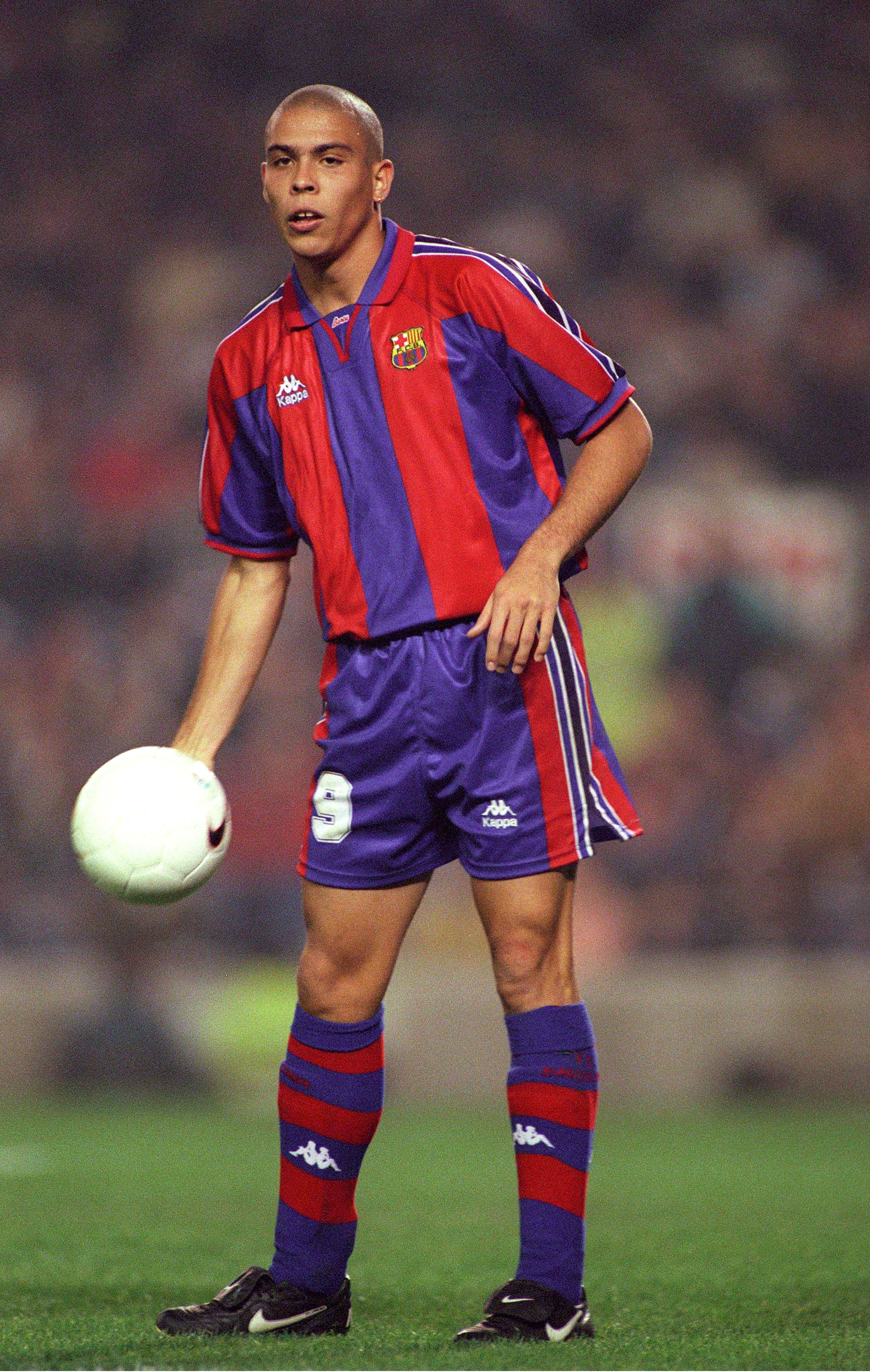 Ronaldo's Barcelona Worn Shirt, 1996/97 - CharityStars