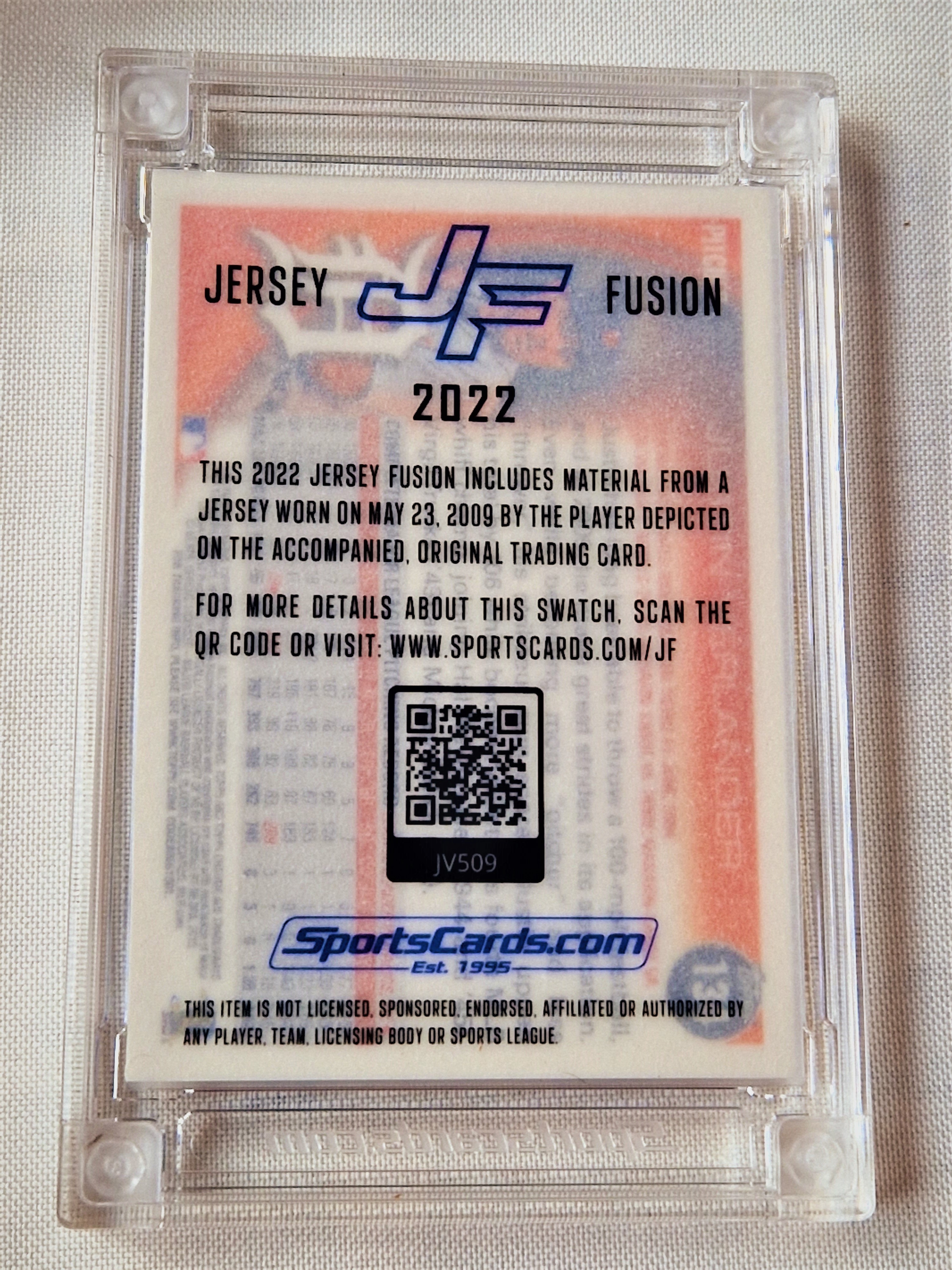 Justin Verlander player worn jersey patch baseball card (Detroit Tigers,  Astros WS Champion) 2008 Upper Deck #UDXMVE