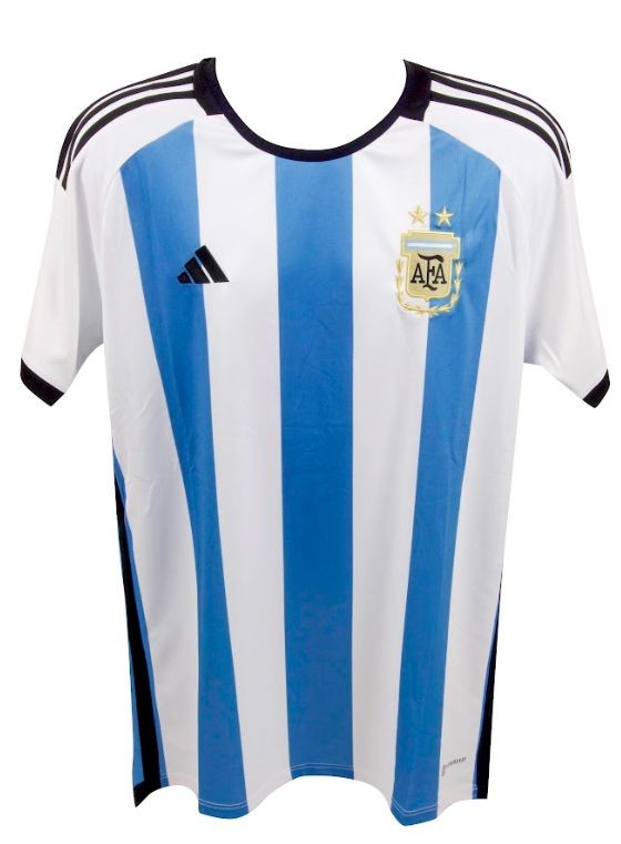 Lionel Messi Signed 2022 Argentina National Team Jersey – Gold & Silver  Pawn Shop