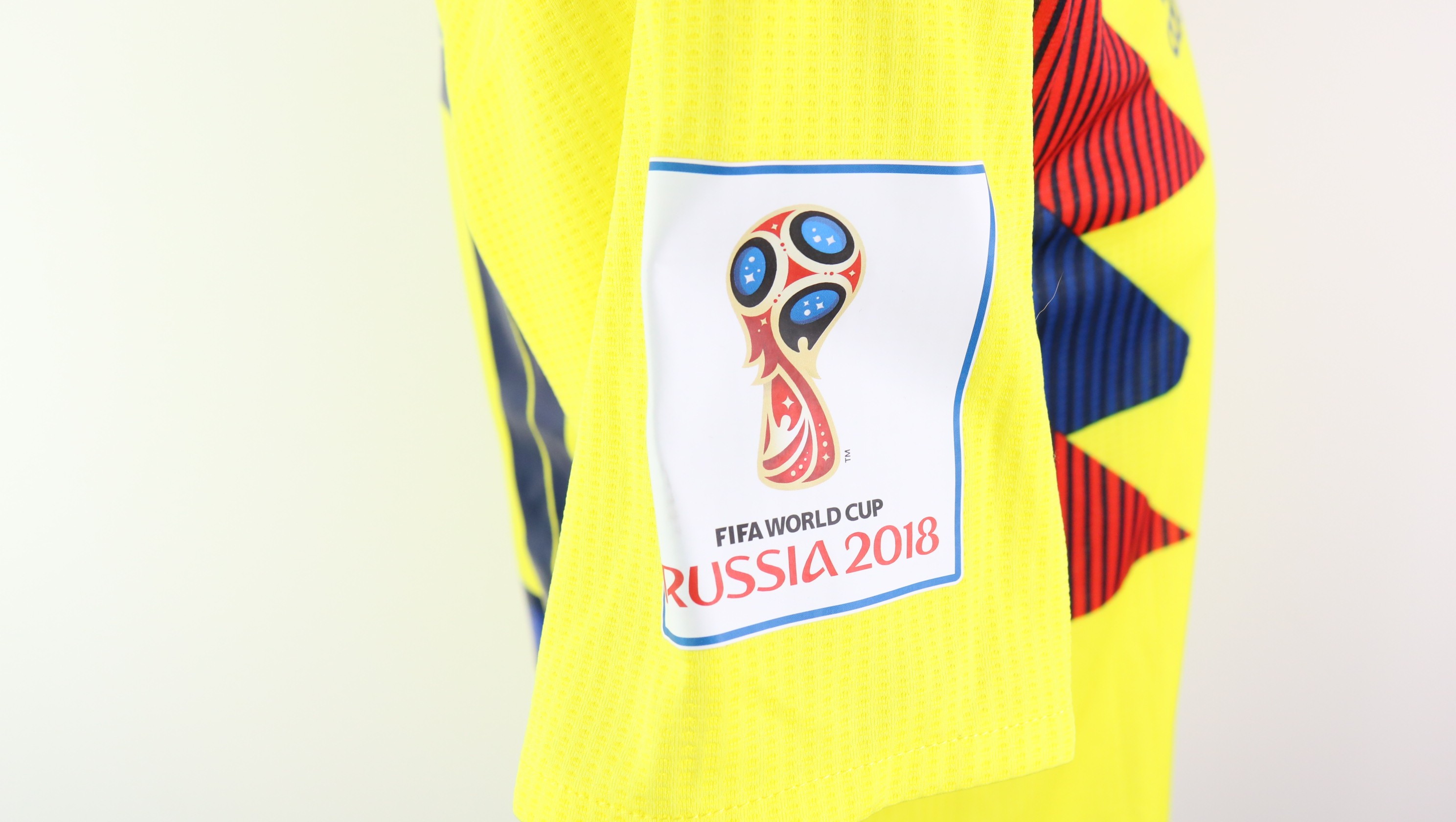 Men's Colombia Home Long Sleeve Jersey World Cup 2018