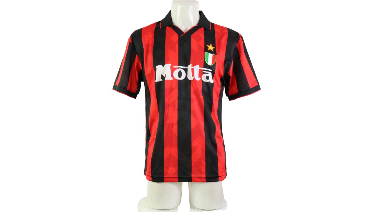 Official AC Milan Shirt, 1993/94 - Signed by Frank Rijkaard