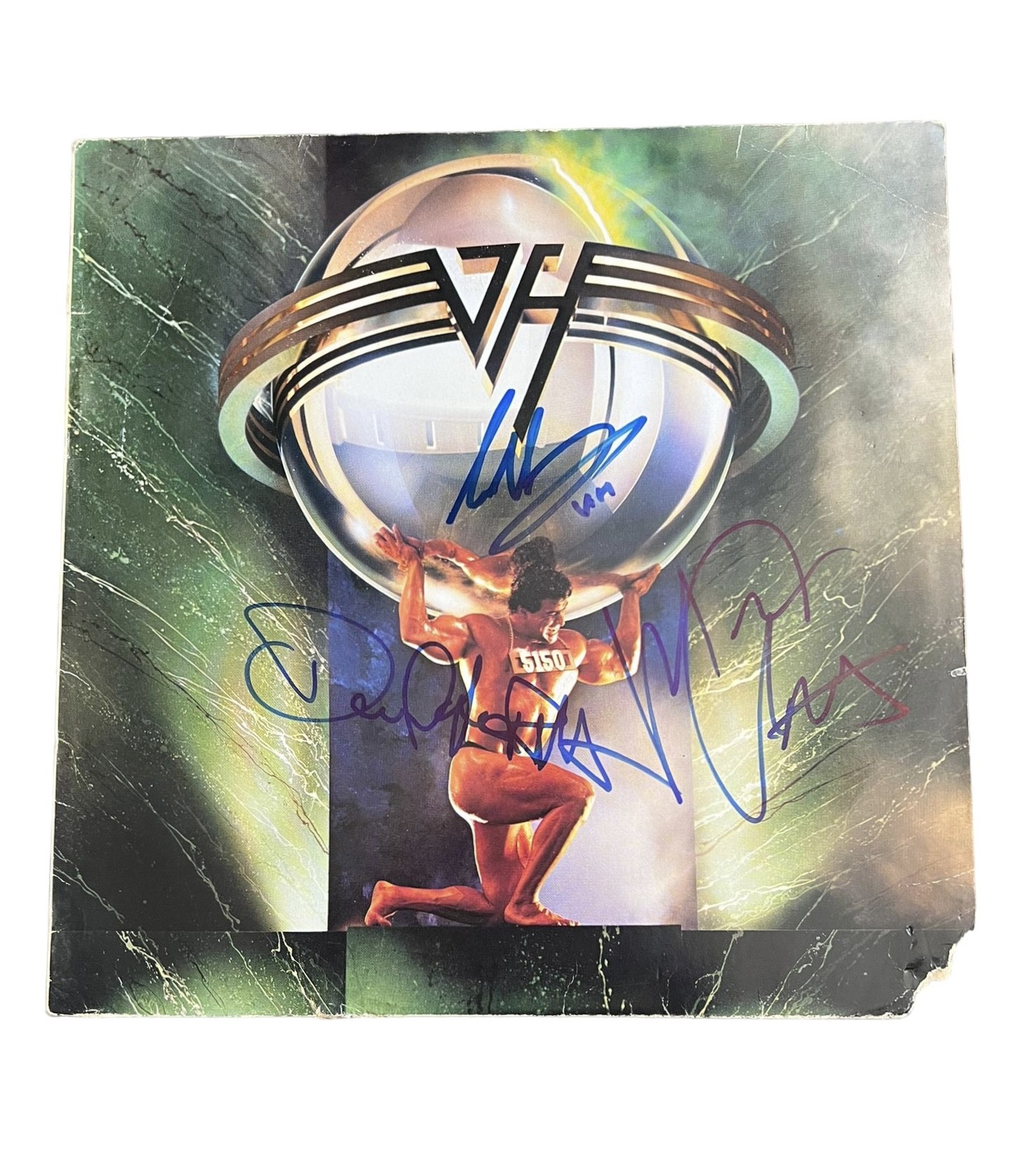 Van Halen Signed 5150 Album Autographed Vinyl Record LP Replica Christmas  Gift/ Birthday Gift/ Anniversary / Corporate / Valentine Gift Idea 