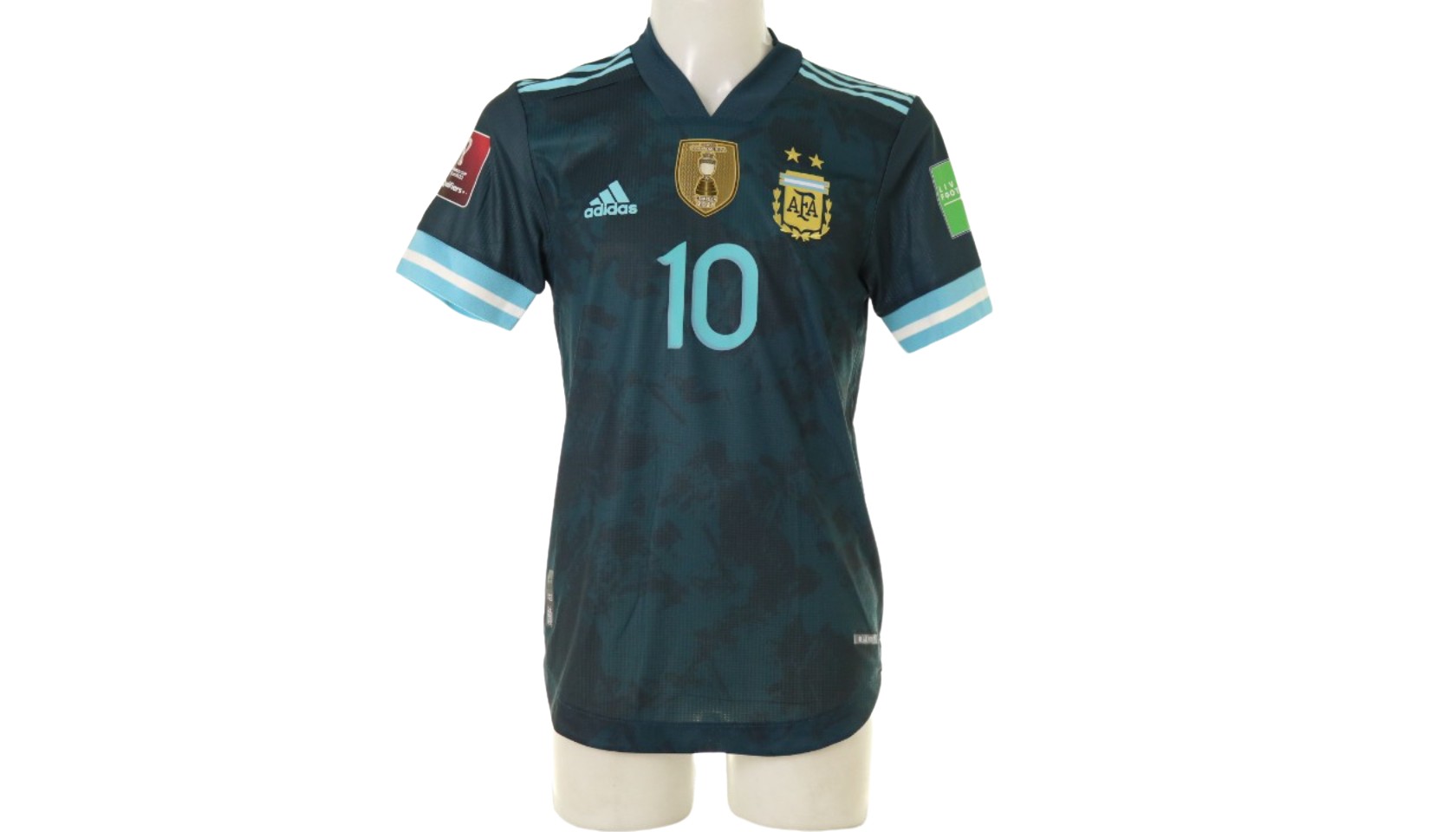 2021-22 Argentina Away S/S No.10 MESSI 2022 WorldCup Qualifying AFA jersey  shirt