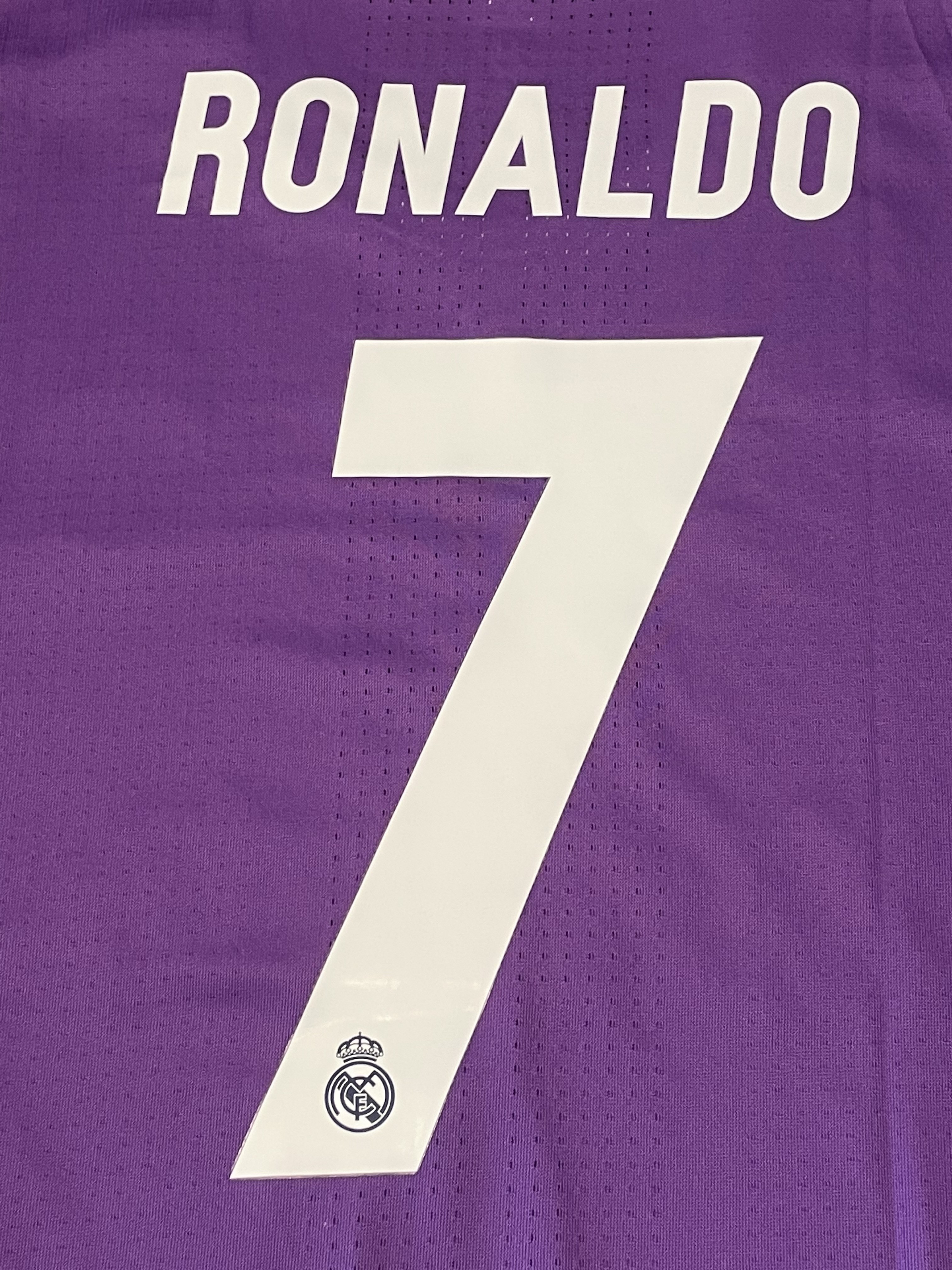 Real Madrid Cristiano Ronaldo CR7 #7 Jersey Final Champions Long Shirt