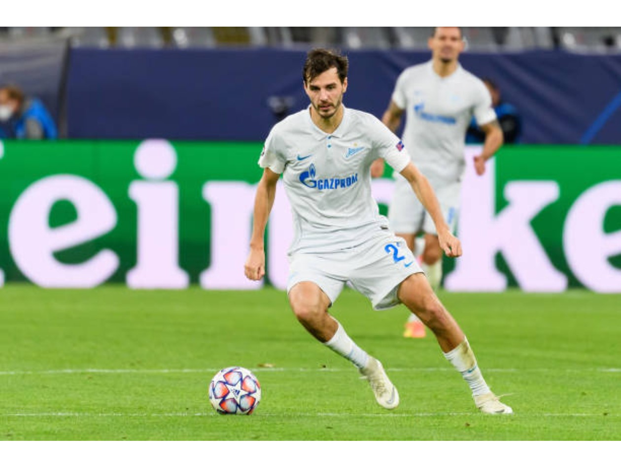 Erokhin's Zenit Saint Petersburg Match Shirt, UCL 2020/21
