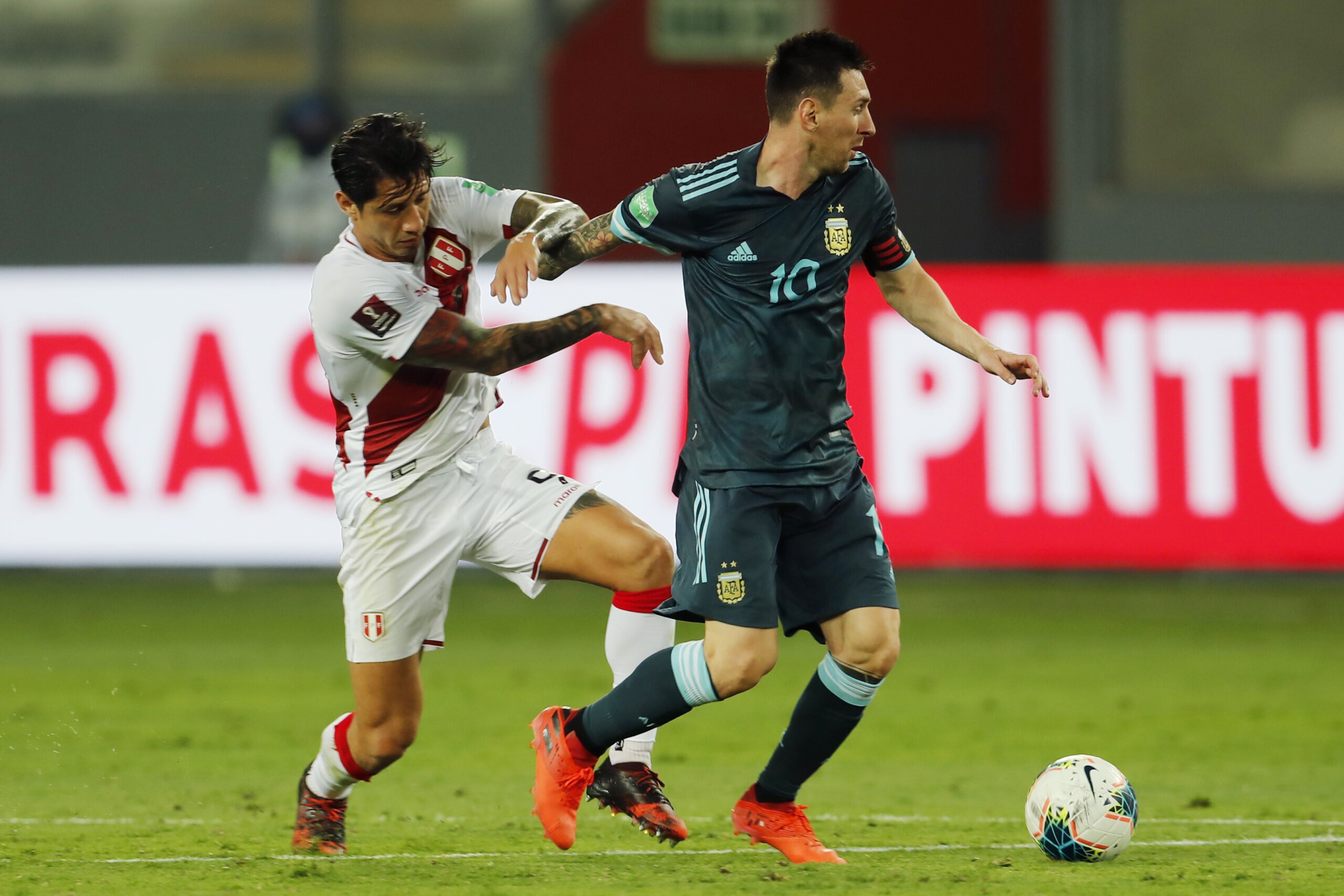 Messi's Match Shirt, Argentina-Peru 2021 - CharityStars