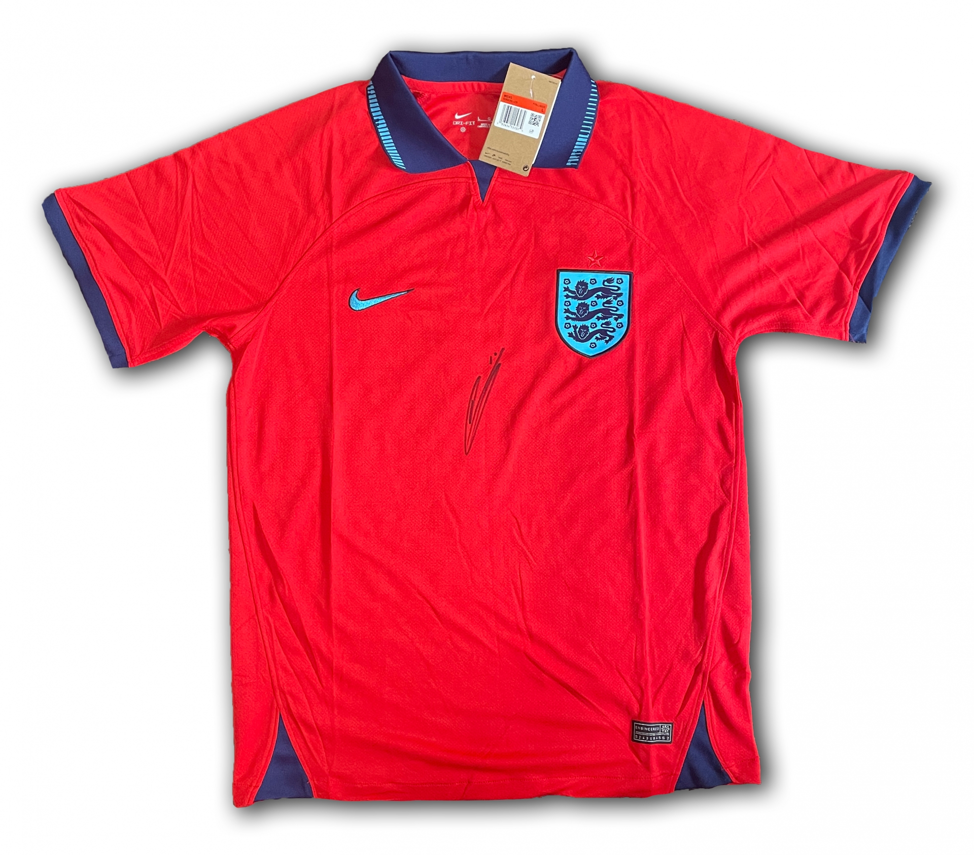Kane's Match Shirt, Germany-England 2022 - CharityStars