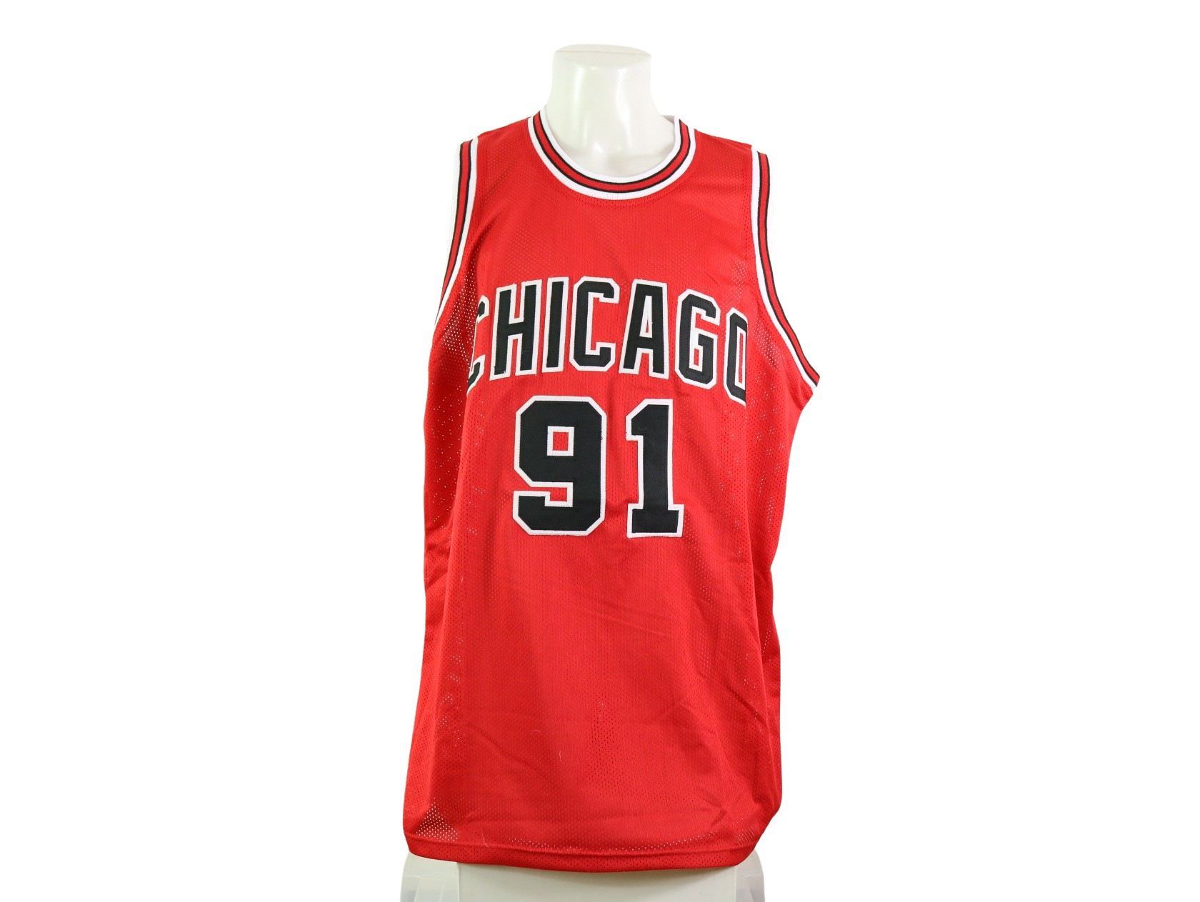 Dennis Rodman Hand Signed Custom Jersey - CharityStars