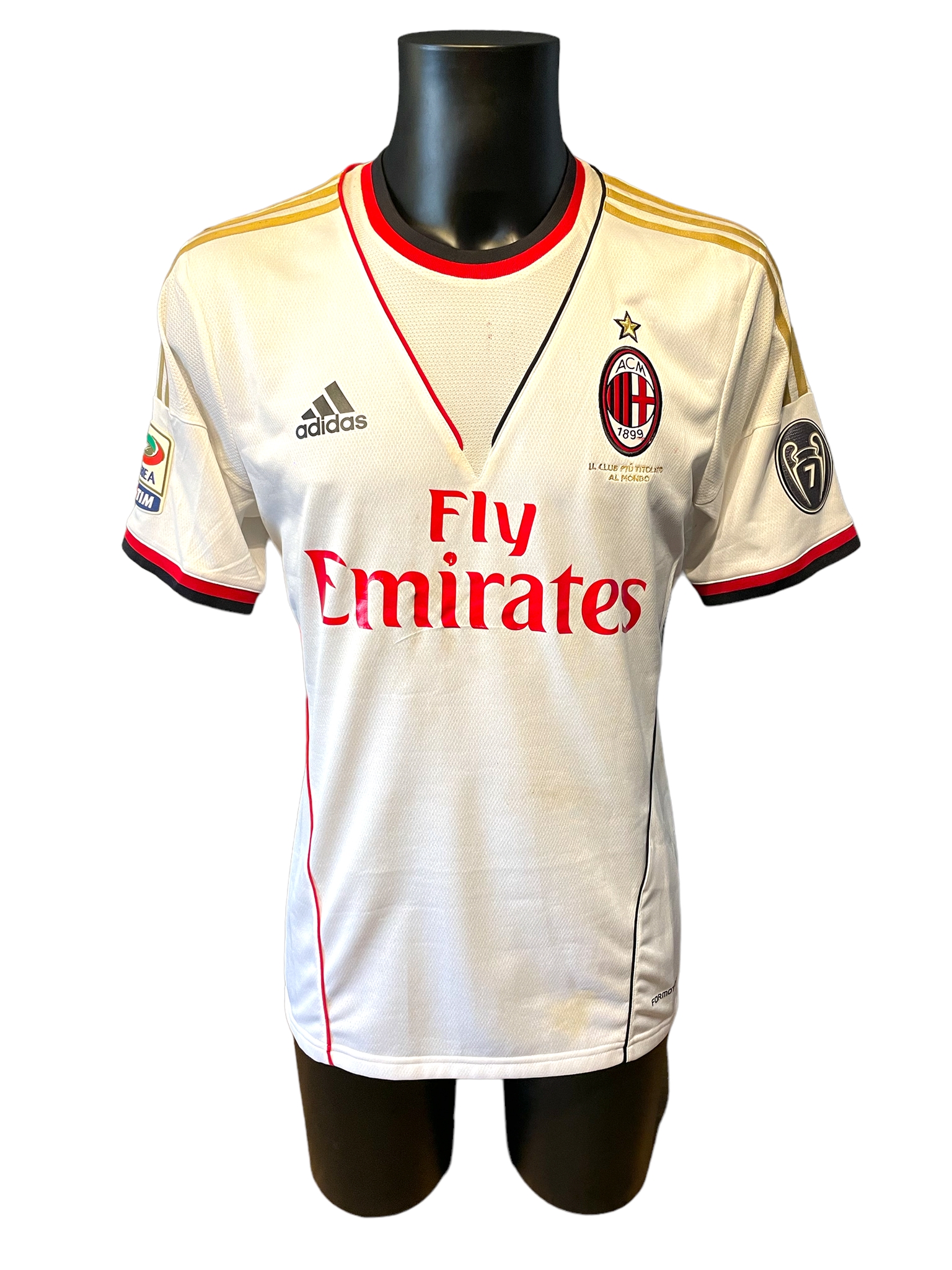 Ricardo Kaka Autographed AC Milan White Soccer Jersey - BAS