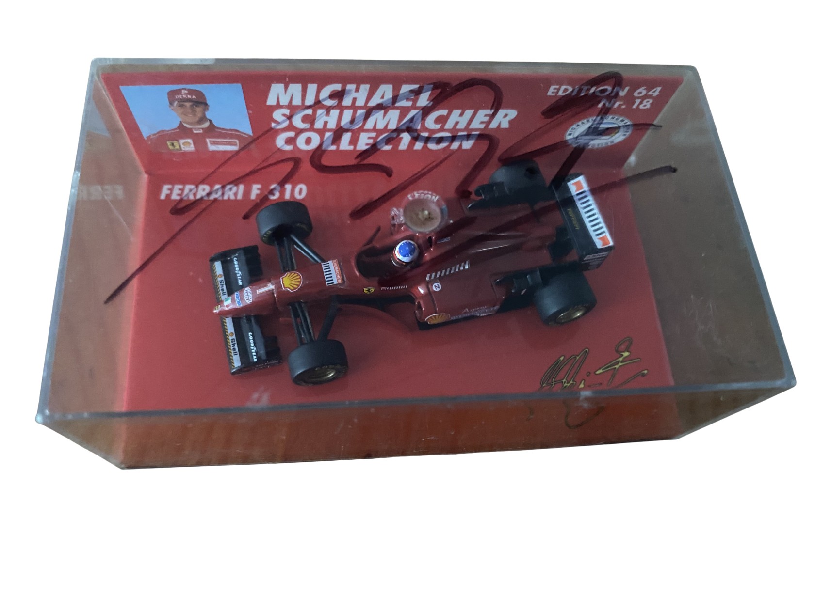 Ferrari F1 Model - Signed by Michael Schumacher - CharityStars