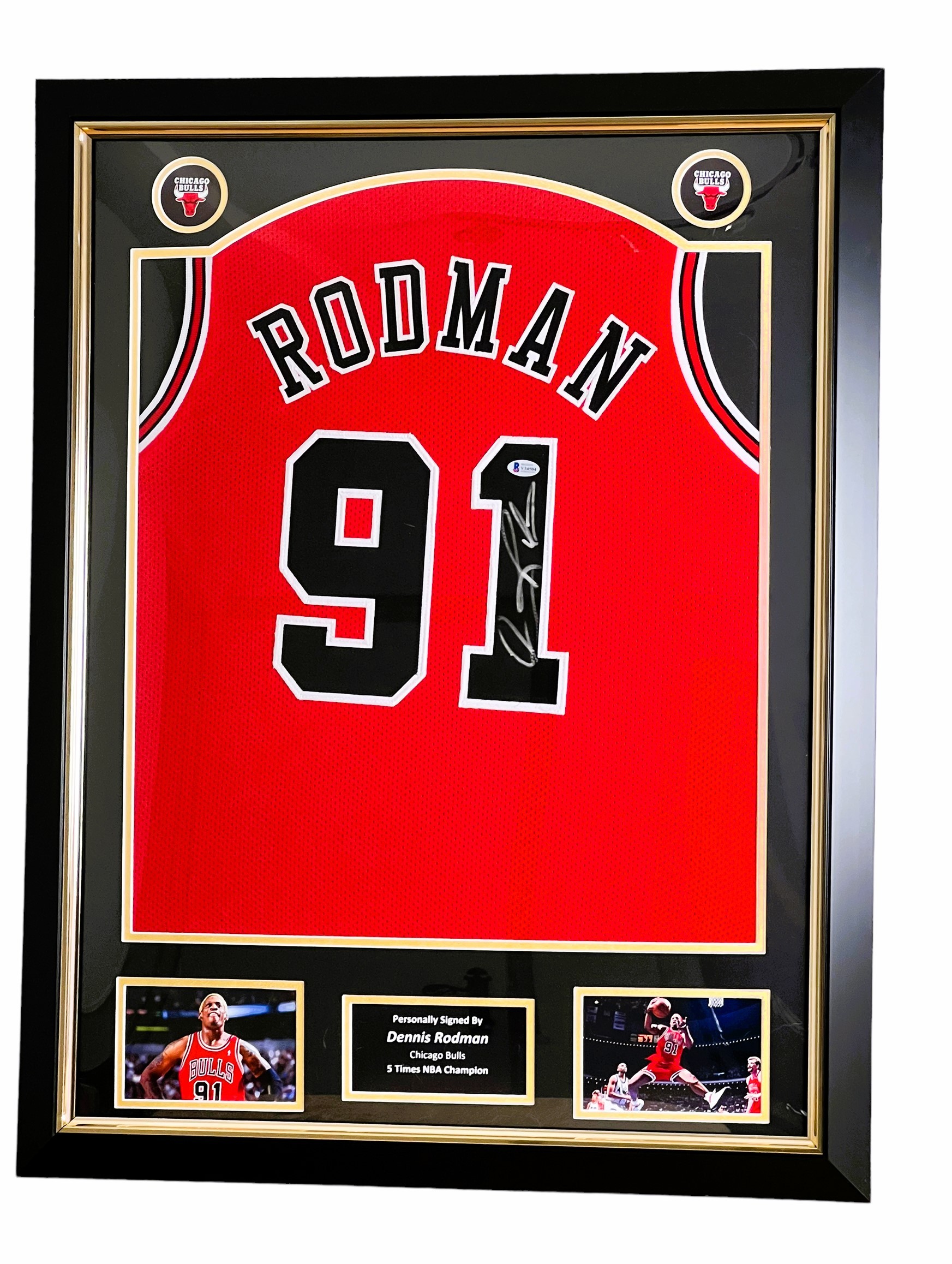Dennis Rodman Signed Top - Arsenal Football Gifts & Memorabilia