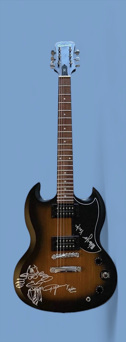 AC/DC Signed Epiphone Electric Guitar - CharityStars