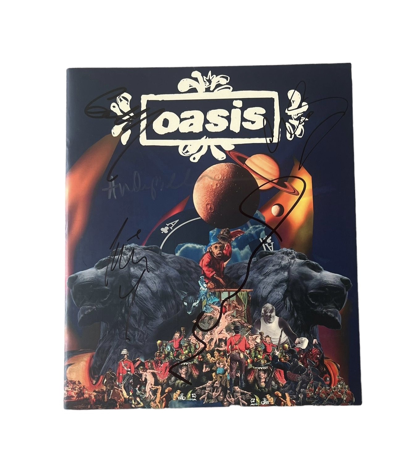 Oasis Signed 'Dig Out Your Soul' 2008 Concert Tour Programme