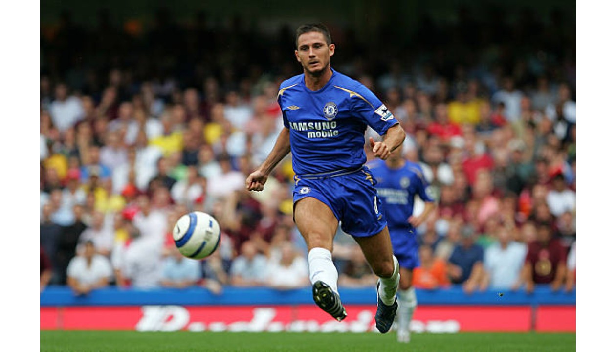 CHELSEA 2005/2006 HOME SHIRT #8 LAMPARD