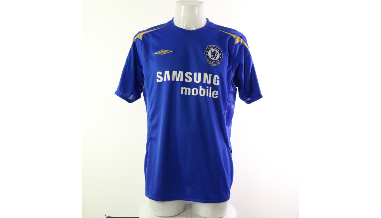 Lampard's Chelsea Signed Match Shirt, 2005/06 - CharityStars