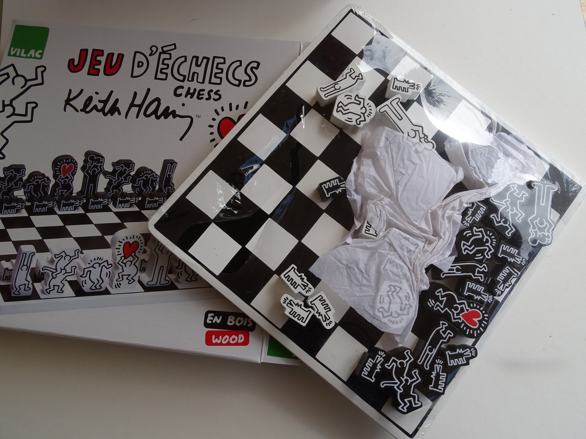 Keith Haring x Vilac Chess Set Board - US