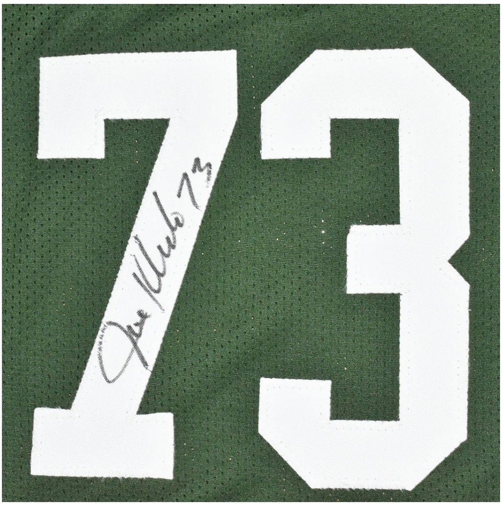 Sack Exchange Autographed New York Jets Champion White Jersey JSA