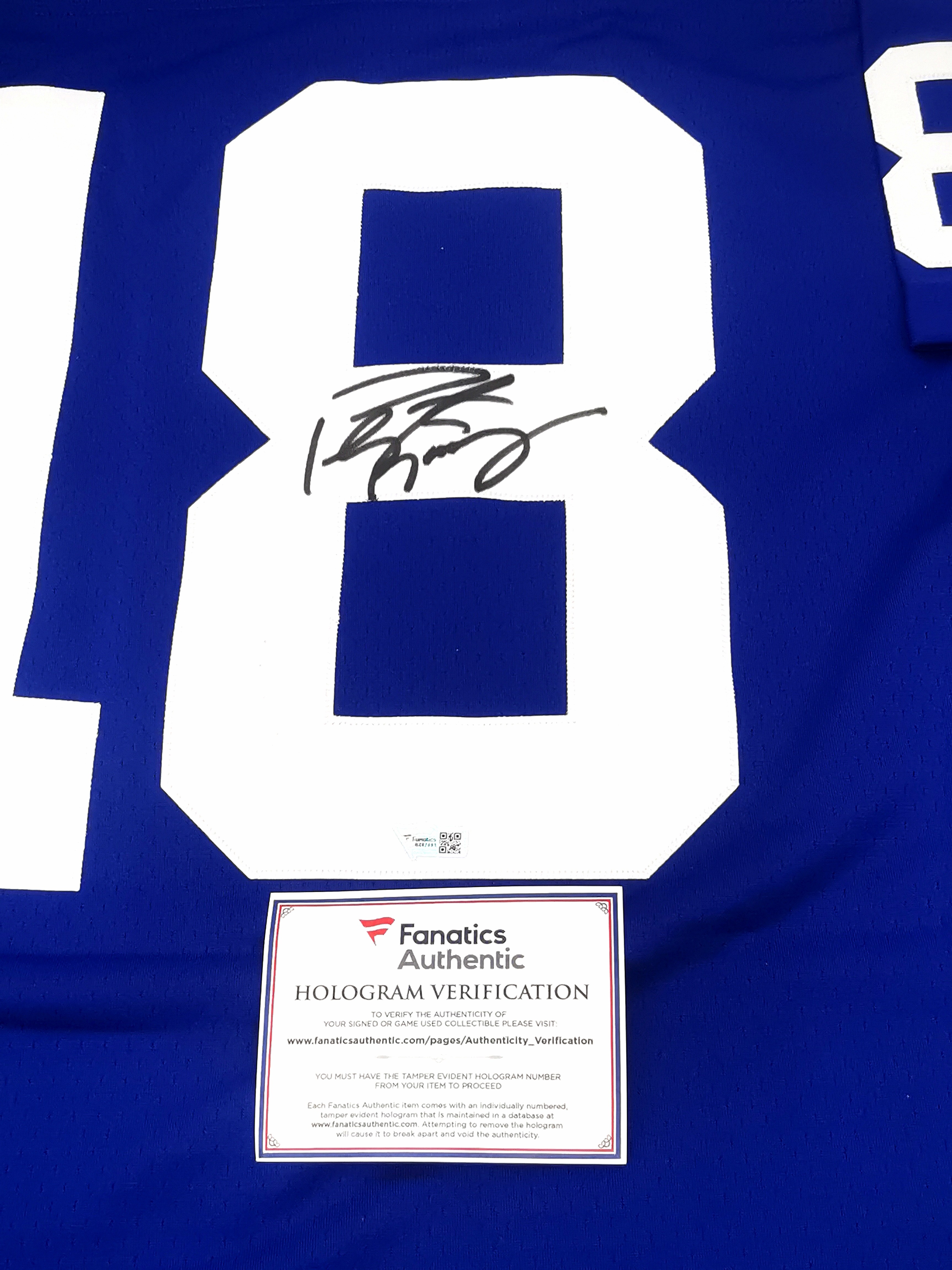 Peyton Manning Signed Colts Mitchell & Ness Football Jersey Fanatics –  Sports Integrity