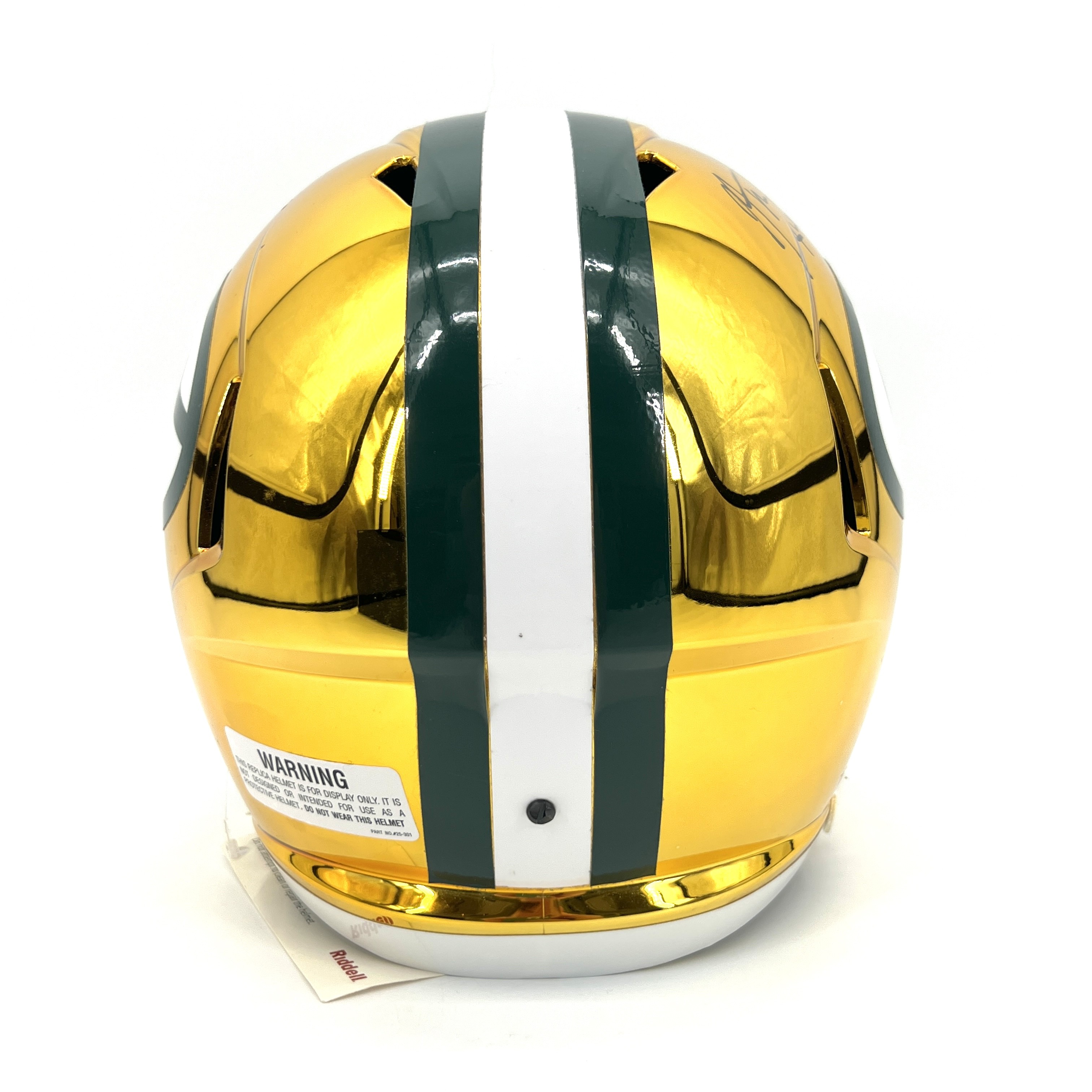 Aaron Rodgers Signed Helmet with Inscription - CharityStars