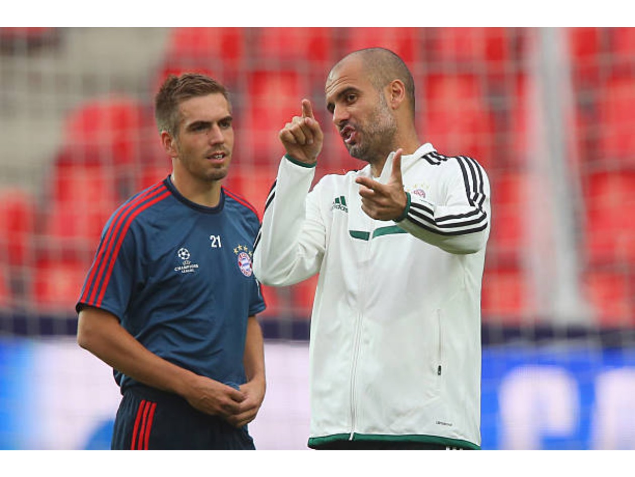 Lahm's Bayern Munich Match-Issued Shirt, - CharityStars