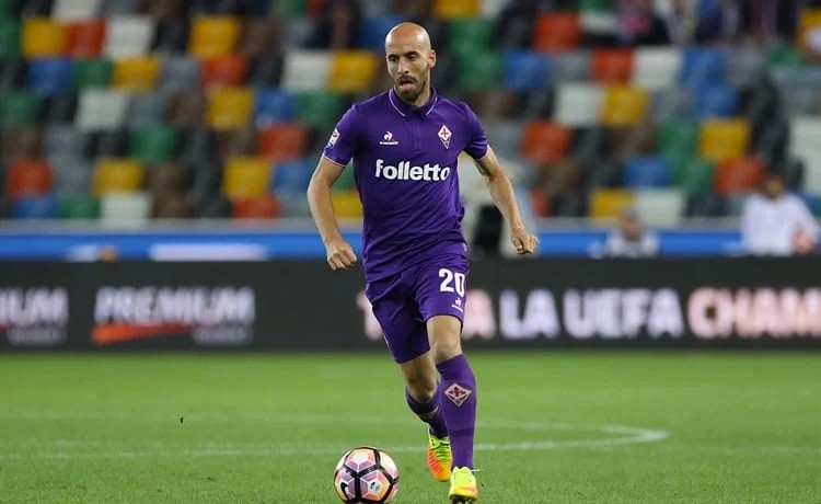 Borja Valero's Official Fiorentina Signed Shirt, 2012/13 - CharityStars