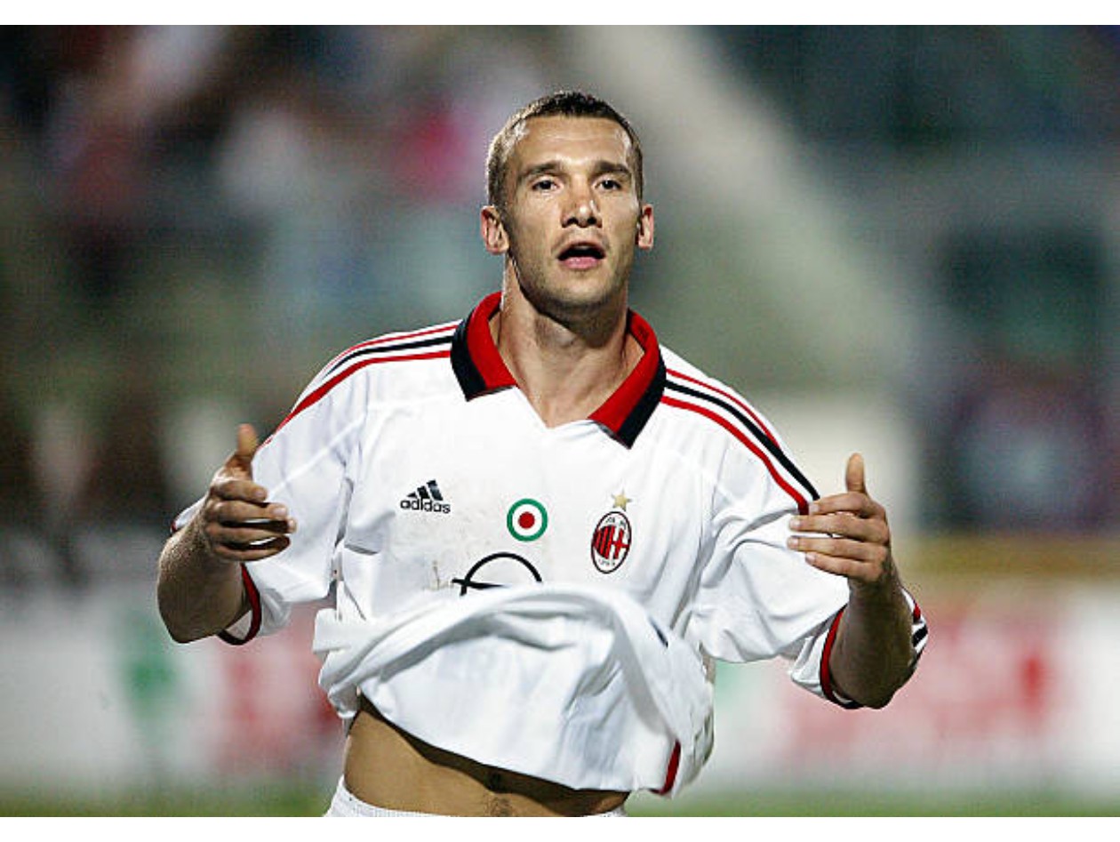 Andriy Shevchenko Match Worn A.C Milan Shirt 2002 - 2003 Season