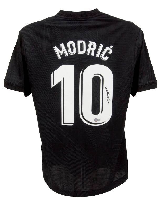 Luka Modric Signed Y3 Special Real Madrid Shirt - CharityStars