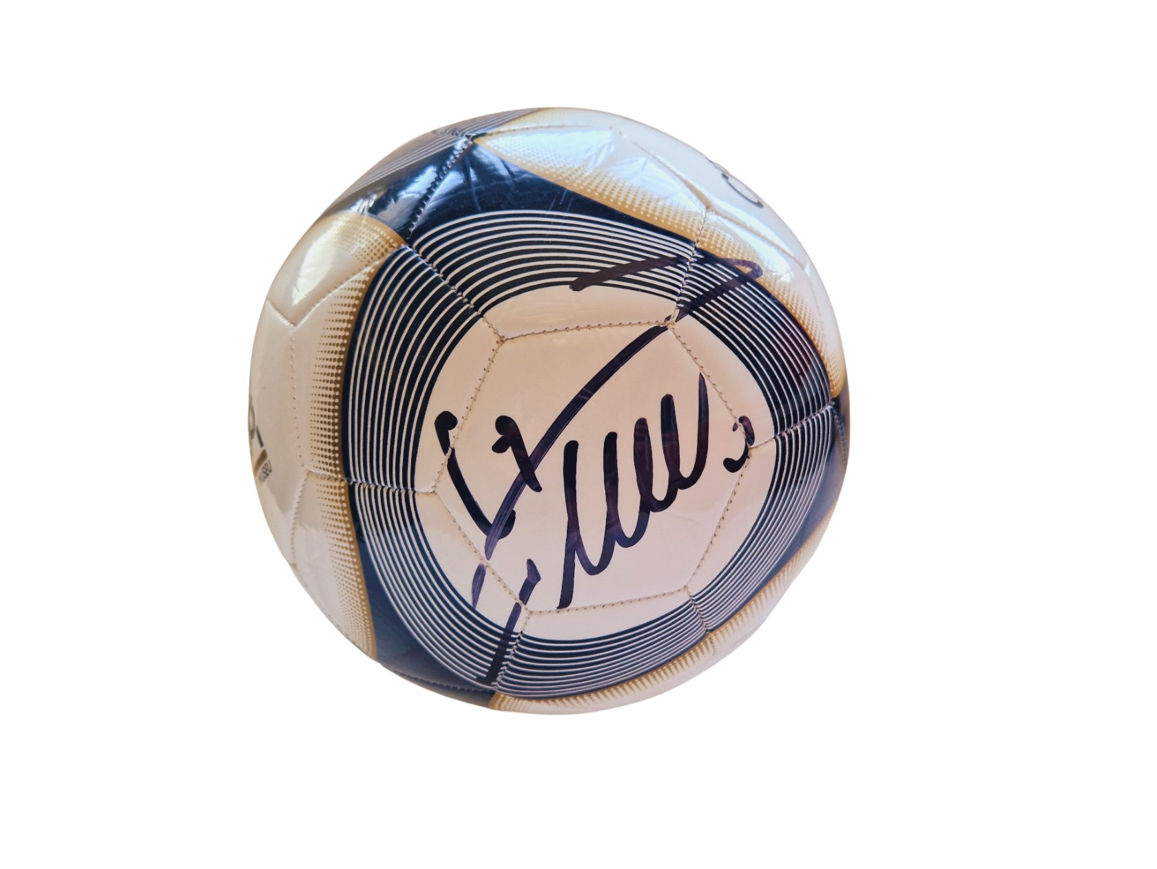 Cristiano Ronaldo signed football white museum CR7 Autograph