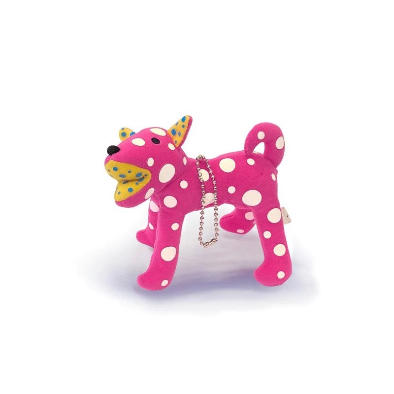 Sold at Auction: Kusama Yayoi, YAYOI KUSAMA 'Plush Dog Charms