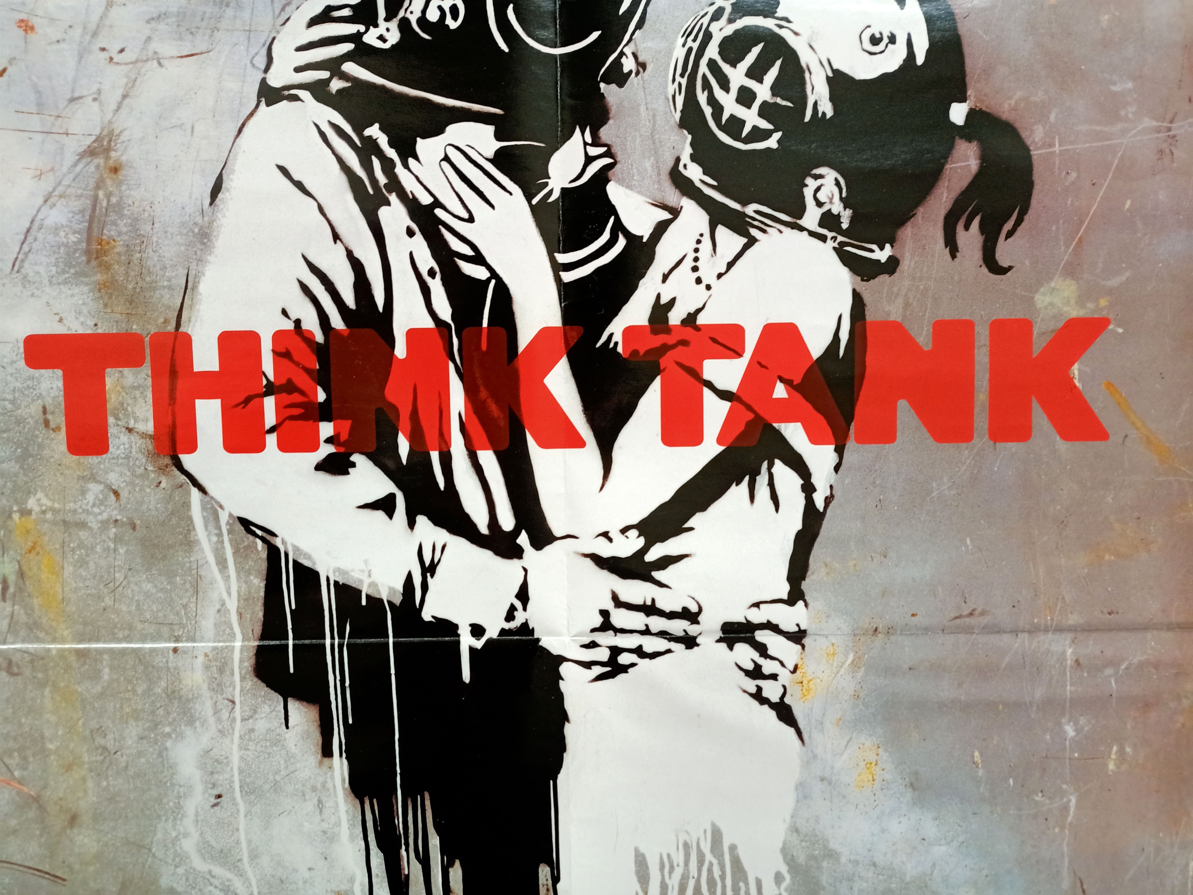 Banksy  Blur Think Tank Promotional Poster (Parlophone, 2003