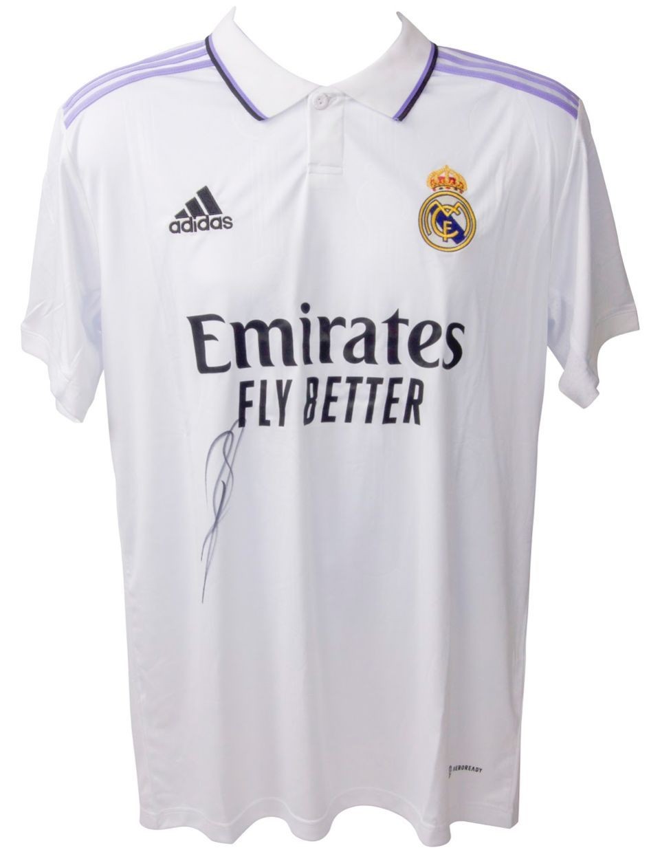 Karim Benzema Signed Real Madrid Home Shirt - CharityStars