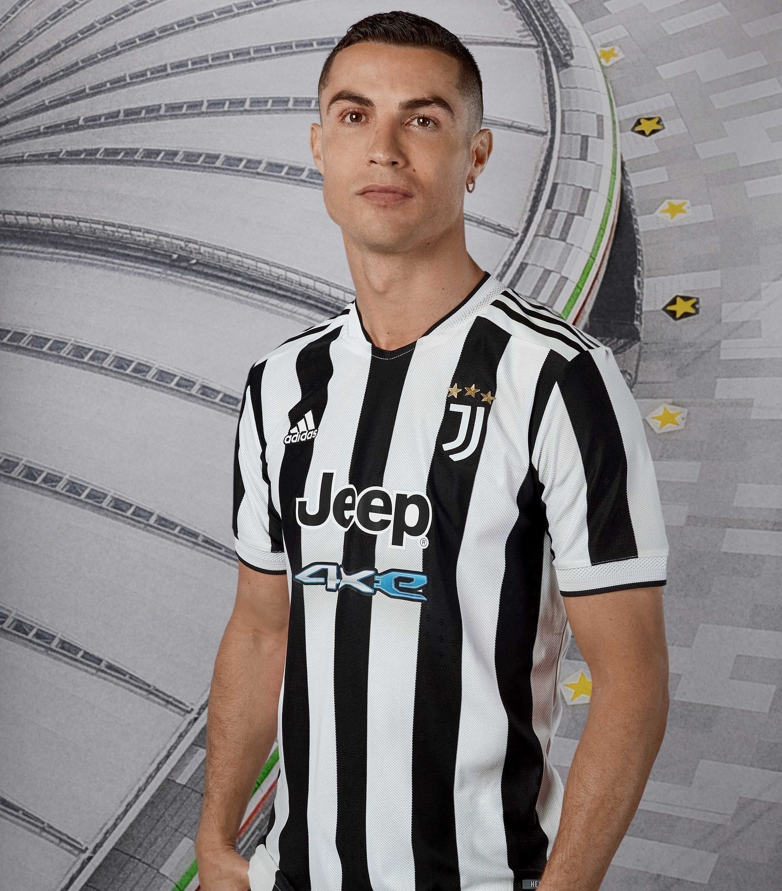 Juventus Cristiano Ronaldo Home soccer jersey Player Issue 2019/20 - Adidas  –