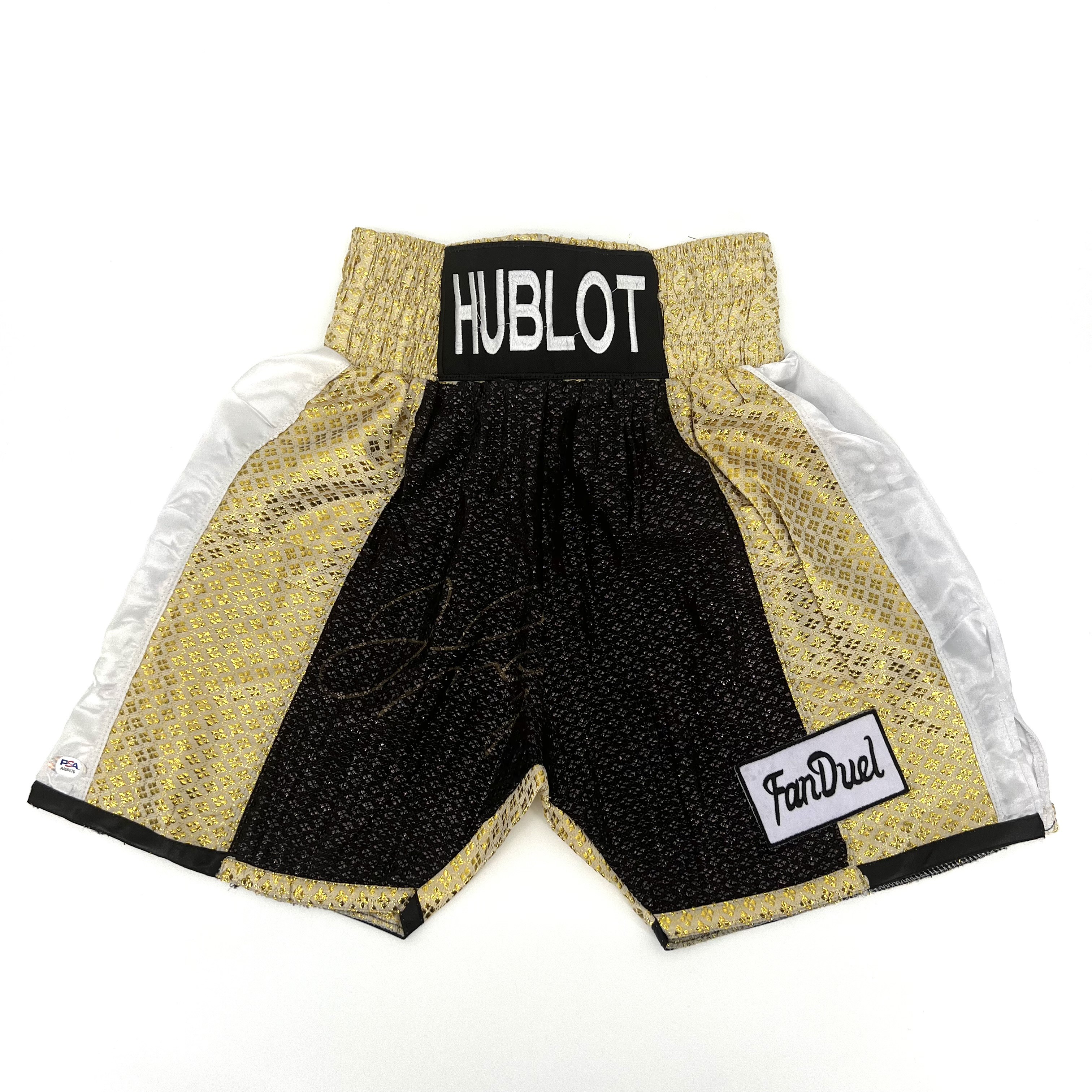 Floyd Mayweather Jr. signed boxing shorts