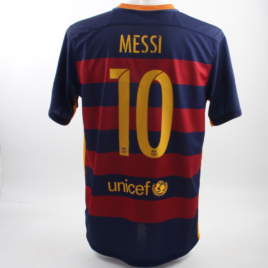 Leo Messi Signed 2015-16 Fc Barcelona Home Shirt Jersey COA Icons Lionel -  Inscriptagraphs Memorabilia - Inscriptagraphs Memorabilia