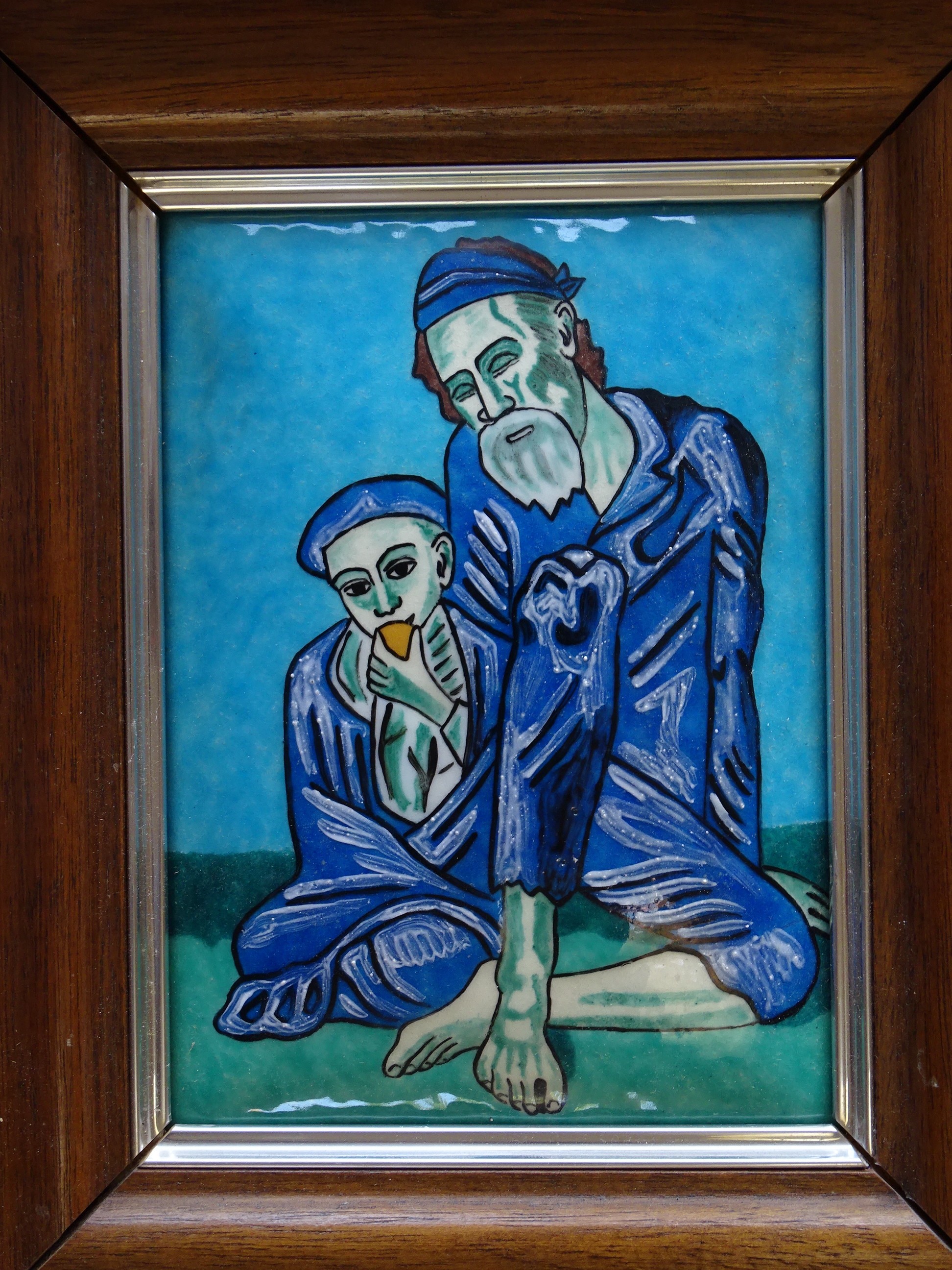  Vecchio Cieco E Ragazzo Opera In Smalto Di Pablo Picasso CharityStars