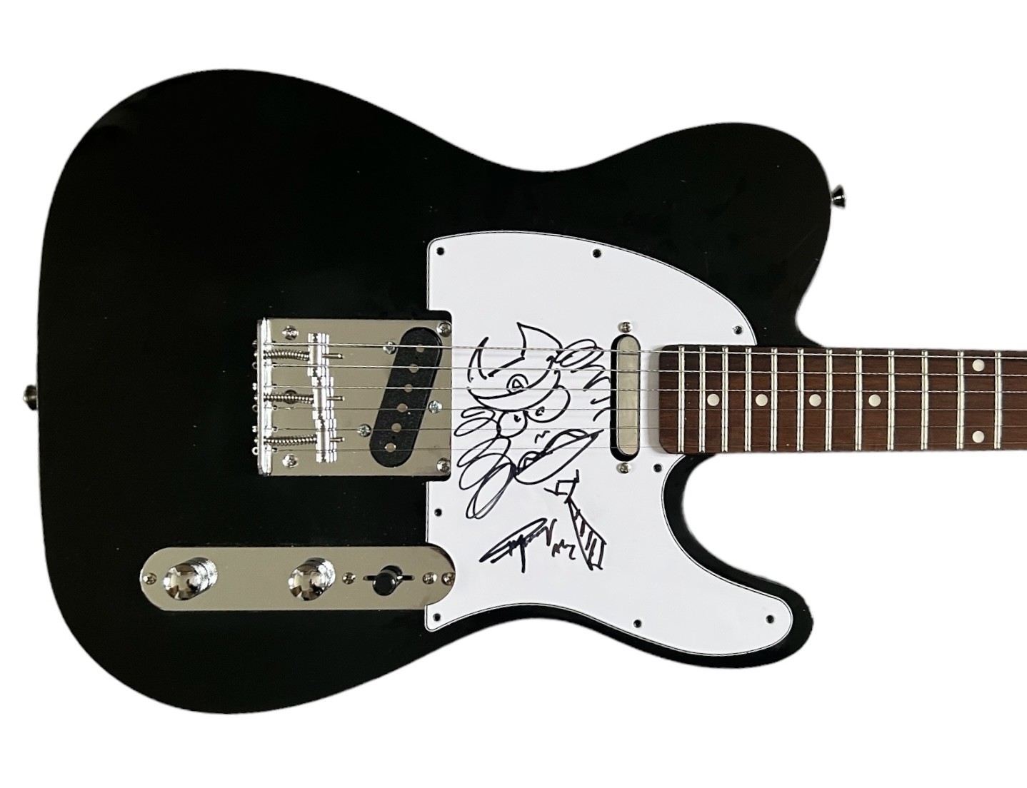 Angus Young of AC/DC Signed Telecaster Electric Guitar - CharityStars