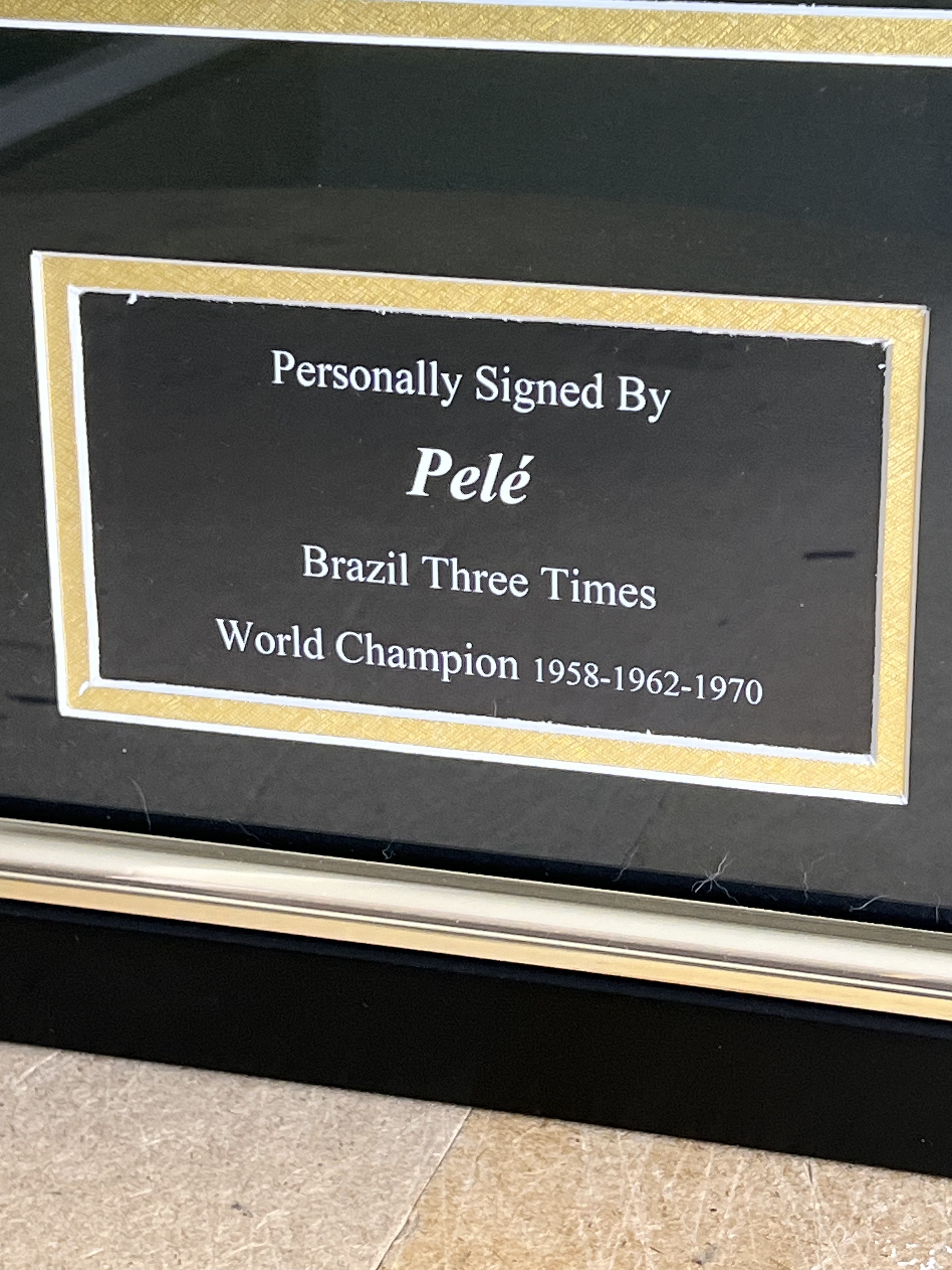 Pele's Brazil Match Shirt, 1970 Signed By The Squad, 58% OFF