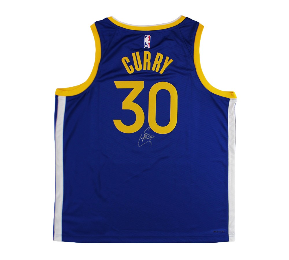 Stephen Curry Signed Golden State Warriors Jersey - CharityStars